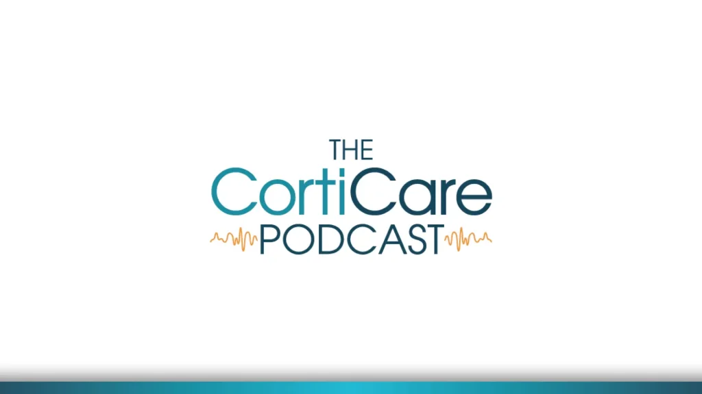 The CortiCare Podcast logo